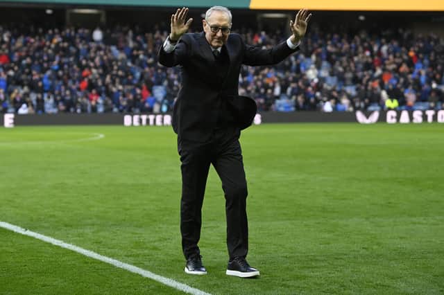 Former Rangers captain Terry Butcher received a heroes welcome on a recent return to Ibrox