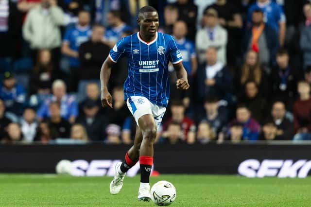 Rangers defender Olwethu Makhanya impressed against Jablonec.