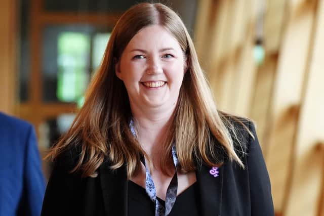 Scottish Green co-leader Gillian Mackay