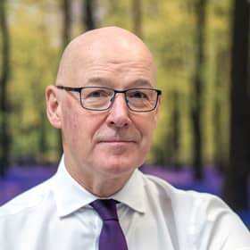 First Minister John Swinney
