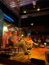 The panel were speaking at Shedinburgh.