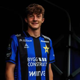 Young IK Sirius striker Finlay Neat is hoping to make his mark in Sweden as he looks to follow in a fellow Scot's footsteps (Image: IK Sirius)