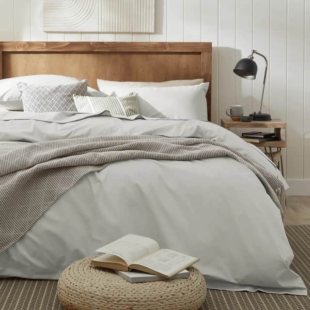 Spin & Yarn’s organic cotton percale bedding offered a crisp, cool and fresh feel.