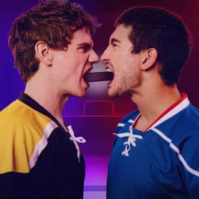 Mateo Chavez Lewis flew from Canada to perform in Heated Rivalry The Unauthorized Parody.