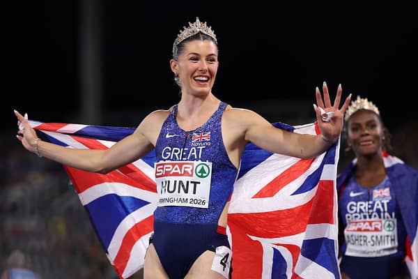 Amy Hunt is racing in Zurich this week.