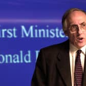 Former first minister Donald Dewar