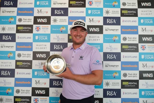 Daniel Young was helped by a win in the Scottish Challenge last year at Schloss Roxburghe near Kelso as he secured a step up from the HotelPlanner Tour to the DP World Tour this season