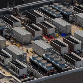 Vast data centres have been springing up across the UK (Picture: Carl Court)