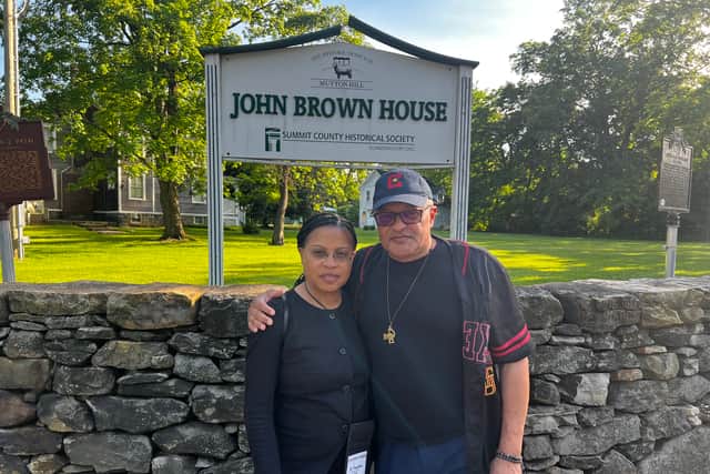 Paulette Brown-Hinds and Kenneth Morris.