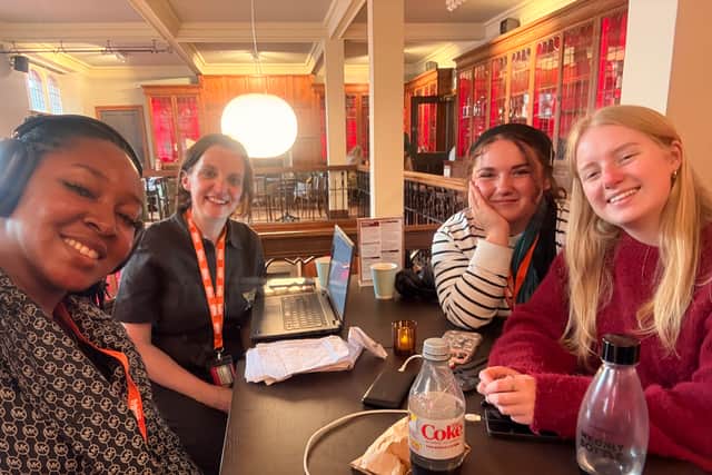The Scotsman's festivals team in Gilded Balloon's Library Bar.