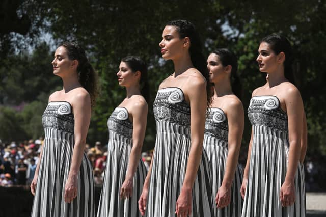 Women may have played ceremonial roles in Ancient Greece but they had little real political power (Picture: Aris Messinis)