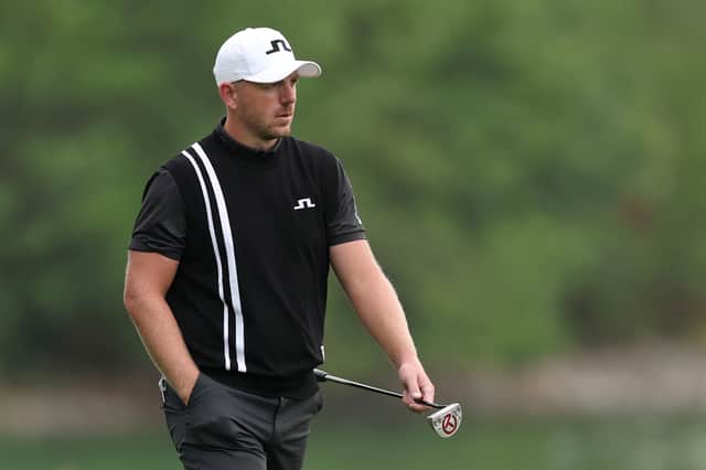 Matt Wallace battled back to make the cut in the Husqvarna British Mastersd hosted by Sir Nick Faldo at The Belfry