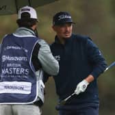 Ewen Ferguson pictured during the second round of the Husqvarna British Masters hosted by Sir Nick Faldo at The Belfry