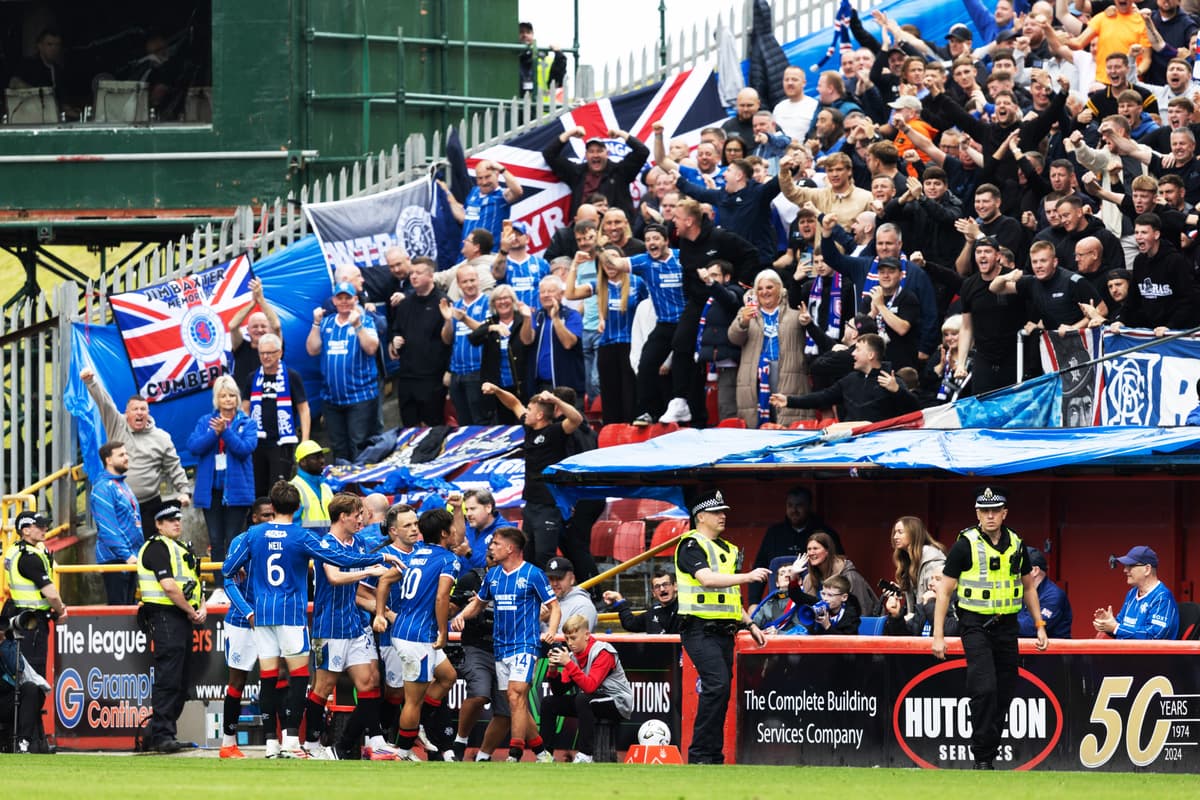 Die Rangers gewinnen knapp in Aberdeen und befreien sich vom Druck ...