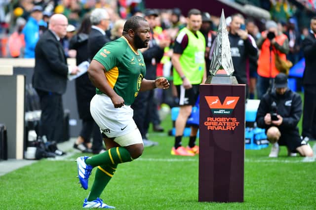 Ox Nche came off the bench for South Africa in the second Test against New Zealand at DHL Stadium in Cape Town on Saturday after being originally named in the starting side.
