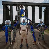 Performers from 77 different countries, including Zambian acrobatic circus show Afronauts, appeared at this year's Edinburgh Festival Fringe (Picture: Jeff J Mitchell)