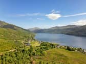 The beautiful location of the esate.