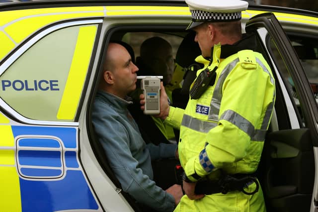 Scotland needs sufficient numbers of traffic police to tackle far more than just drink drivers (Picture, posed by model, taken by Andrew Milligan)