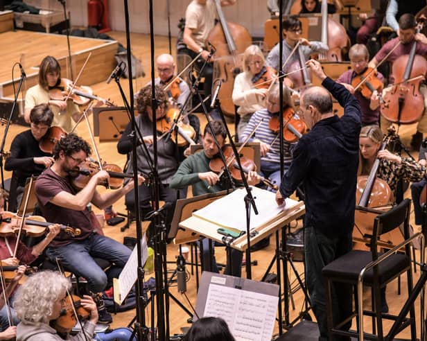 Skyward Spirit recording in Scotland's Studio