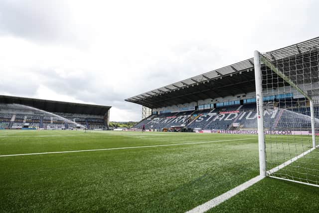Rangers take on Falkirk in the Scottish Premiership at Falkirk Stadium on Wednesday.