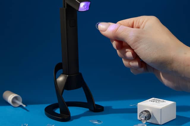 The compact Mylee Fix 'N' Flash LED Torch is designed for gel tip application and travel.