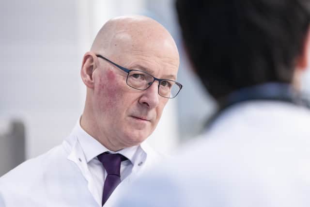 First Minister John Swinney