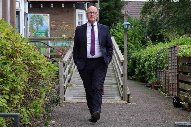 First Minister John Swinney