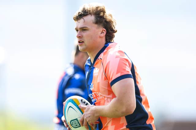 Charlie McCaig is back in training with Edinburgh Rugby after a long-term injury.