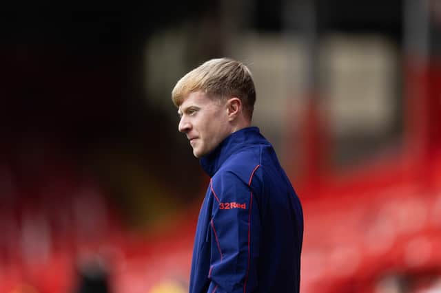 Lyall Cameron has joined Dundee United on loan from Rangers.