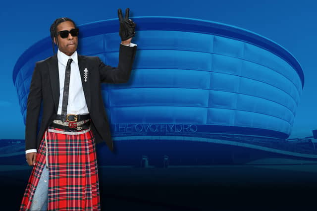 As part of his 'Don't Be Dumb' tour, A$AP Rocky will headline the OVO Hydro in Glasgow.