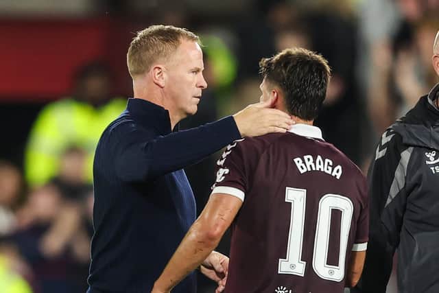 Wouter Vrancken expects Claudio Braga to stay at Hearts.