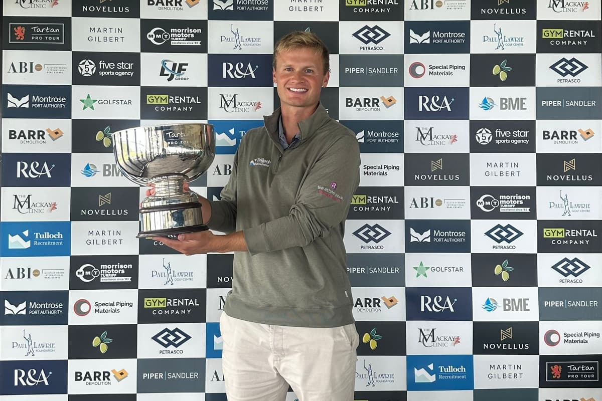 Will Porter eyes Dunhill date after landing maiden Tartan Pro Tour triumph