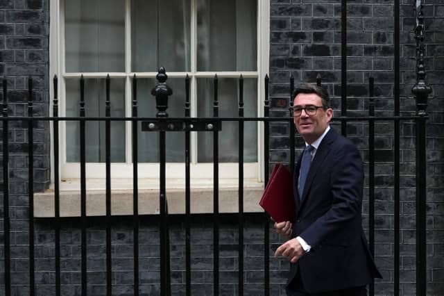 Andy Burnham, seen leaving 10 Downing Street for his first Prime Minister's Questions, must take warnings about government debt costs seriously (Picture: Carlos Jasso)