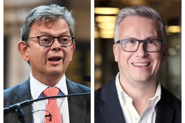 Professor Sir Anton Muscatelli and Iain Anderson