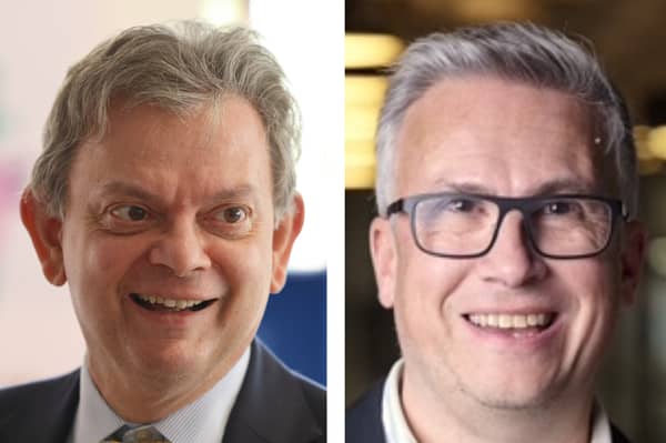 Professor Sir Anton Muscatelli and Iain Anderson
