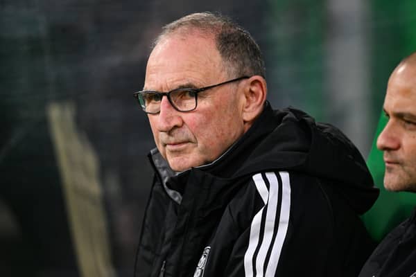 Celtic manager Martin O'Neill during the 3-0 win over Aberdeen. (Photo by Rob Casey / SNS Group)
