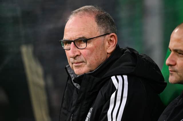 Celtic manager Martin O'Neill during the 3-0 win over Aberdeen. (Photo by Rob Casey / SNS Group)