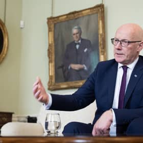 First Minister John Swinney