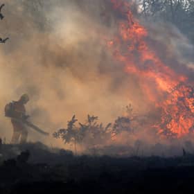 Wildfires are an increasingly serious threat in Scotland (Picture: Jeff J Mitchell)