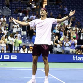 Top seed Alexander Zverev is in action today.