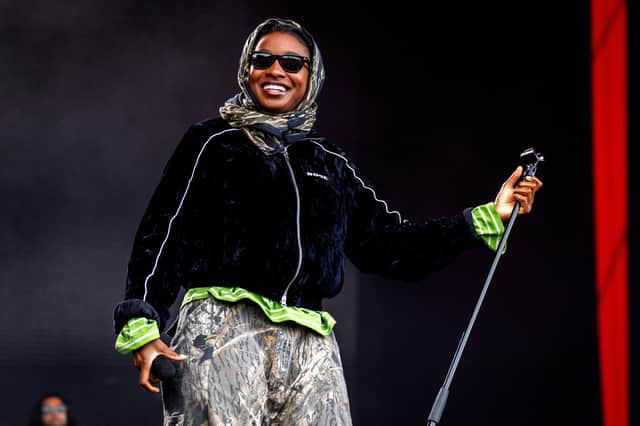 Little Simz is on the line-up for Fontaines D.C.’s Glasgow Green show. 