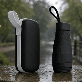  The Aolso mini travel umbrella is currently £8.49 in a limited time Amazon deal.