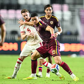 Venezuela's forward #19 Kevin Kelsy