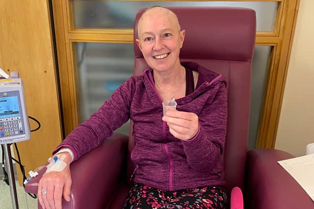 Trish Gordon received chemotherapy in 2014