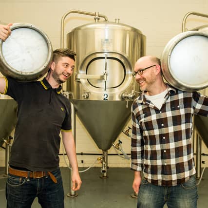Patrick Jones and Matt Johnson of Pilot brewery in Leith