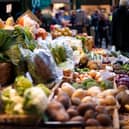 Borough Market Vegetable Stall