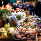 Borough Market Vegetable Stall