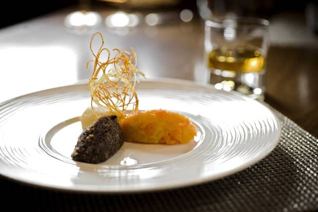 Haggis, neeps and tatties.