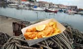 Fish and chips by the dock. Picture: Anstruther Fish Bar
