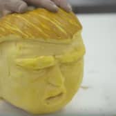 Carve your own 'Trumpkin' this Halloween. Picture: Innovative Bites